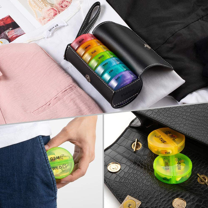 Chic Weekly Pill Organizer Case
