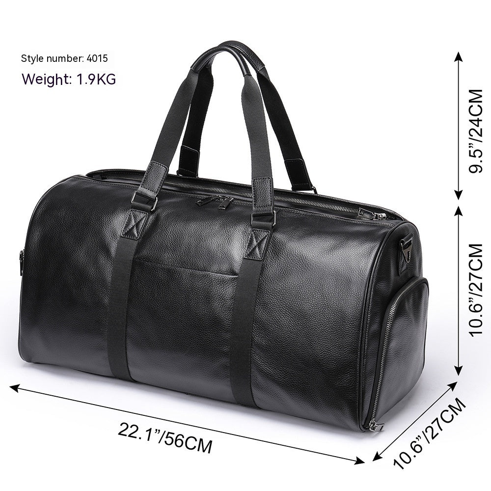 Voyager Luxe™ Leather Weekender