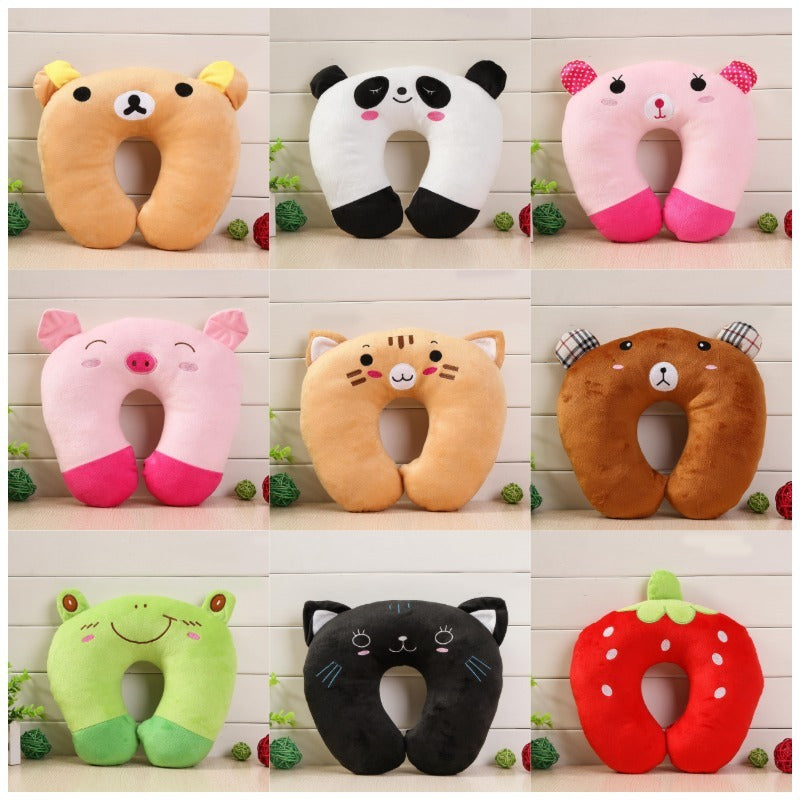 CozyCritter™ U-Shaped Travel Neck Pillow - The Dock Drop