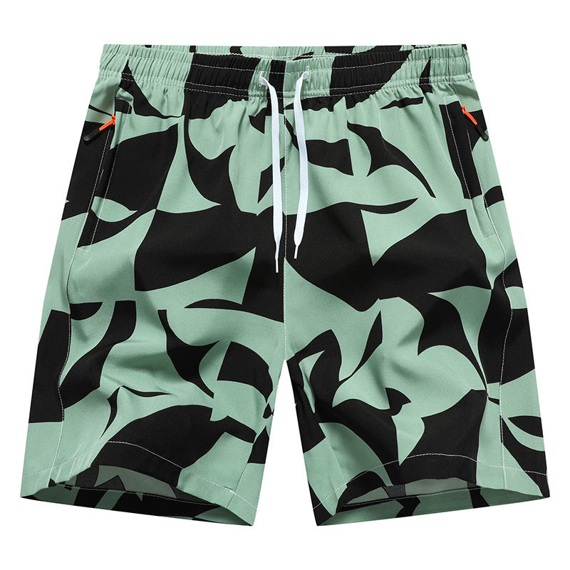 Tide Breaker Men’s Printed Beach Shorts