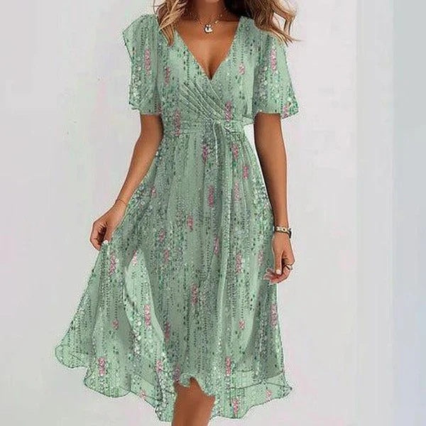Sea Breeze Chiffon Dress™ - The Dock Drop