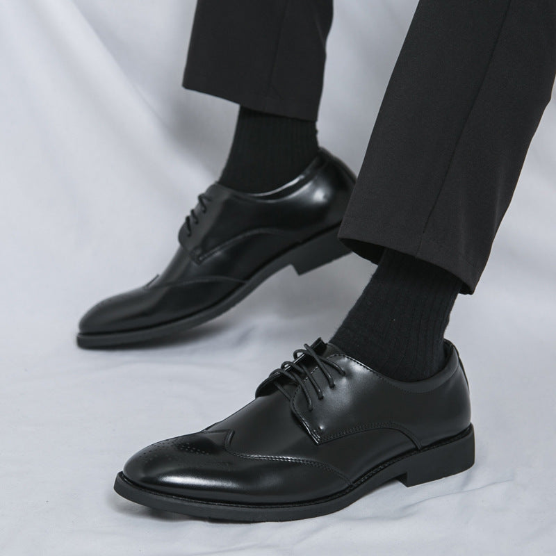 Men’s Classic Leather Oxford Dress Shoes