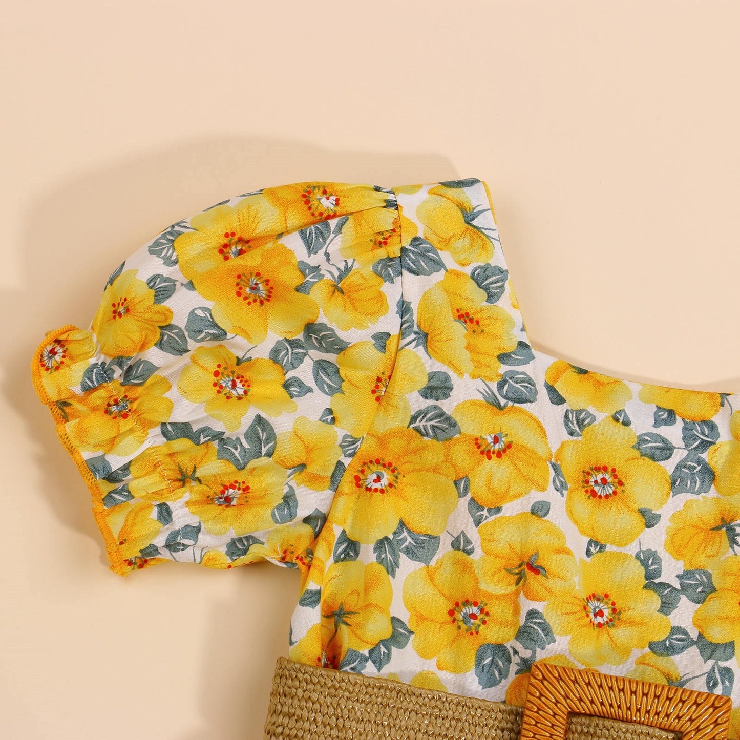 Sunshine Blooms Belted Dress