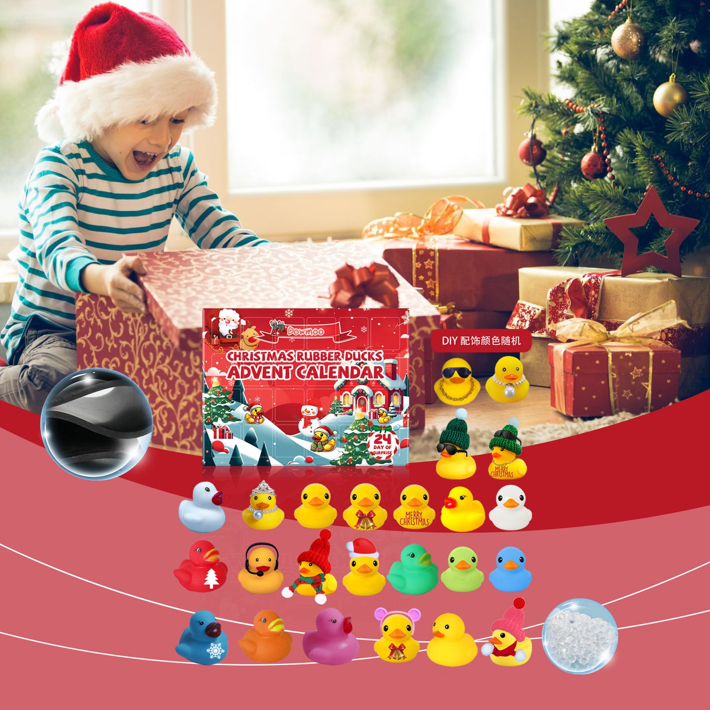 Holiday Advent Duck Countdown – 24-Day Blind Box Set - The Dock Drop