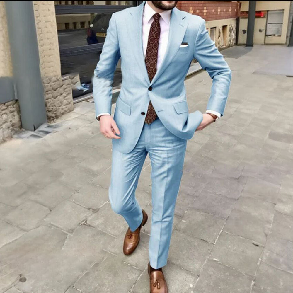 Executive Harbor Slim-Fit Suit Set