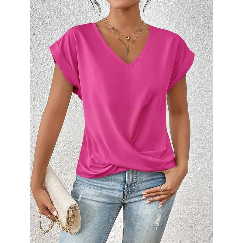 Everyday Ease™ Casual V-Neck Top