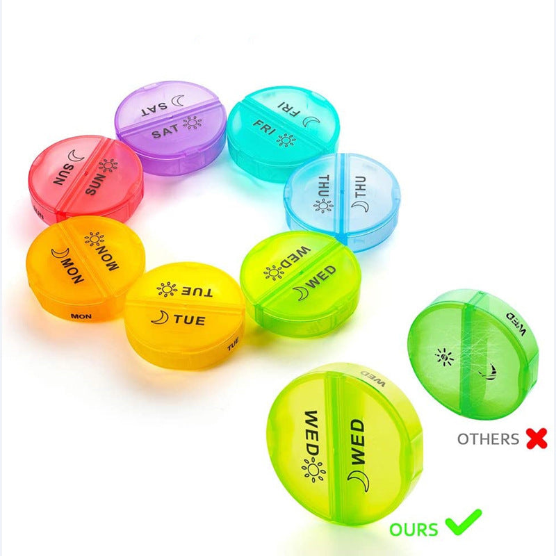 Chic Weekly Pill Organizer Case