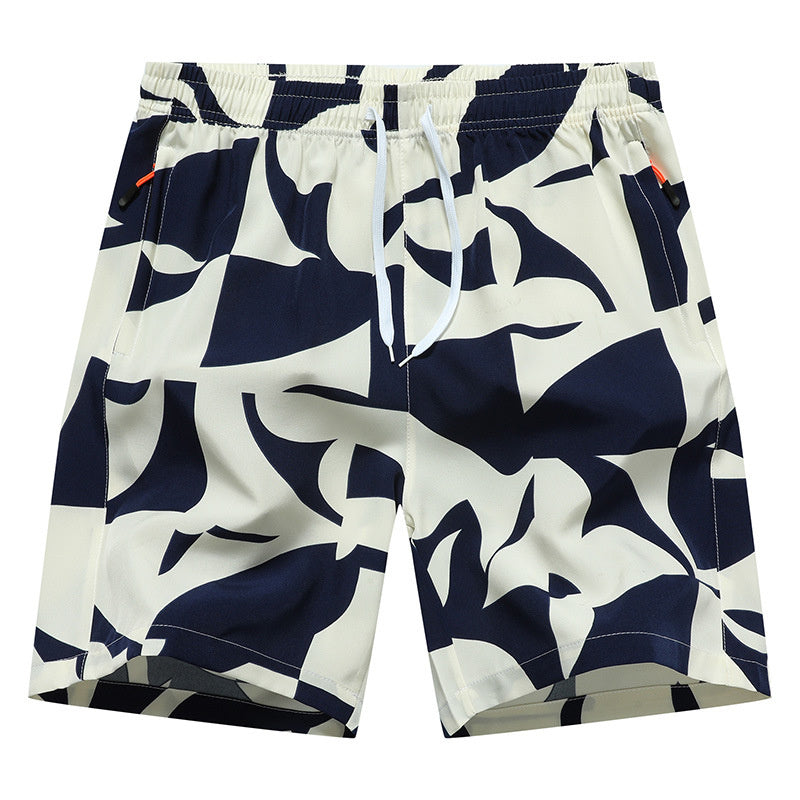 Tide Breaker Men’s Printed Beach Shorts