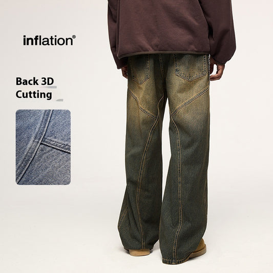 Men’s & Teens Wide-Leg Jeans – Relaxed Fit & Washed Style - The Dock Drop