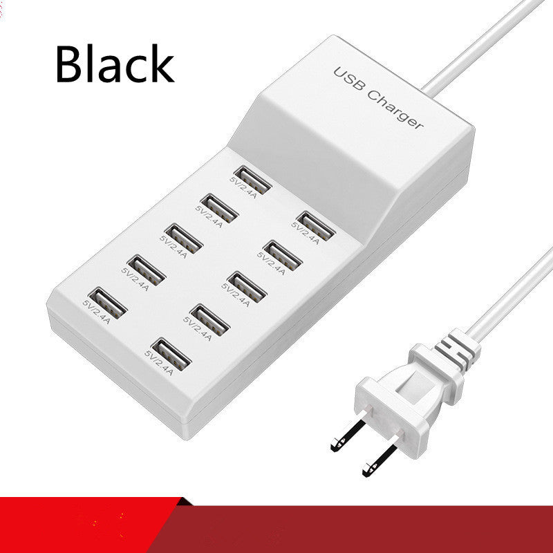 Multi-Port USB Charger – 8 Devices, One Outlet