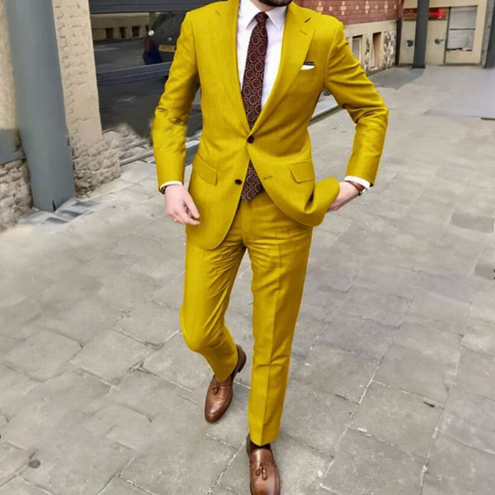 Executive Harbor Slim-Fit Suit Set