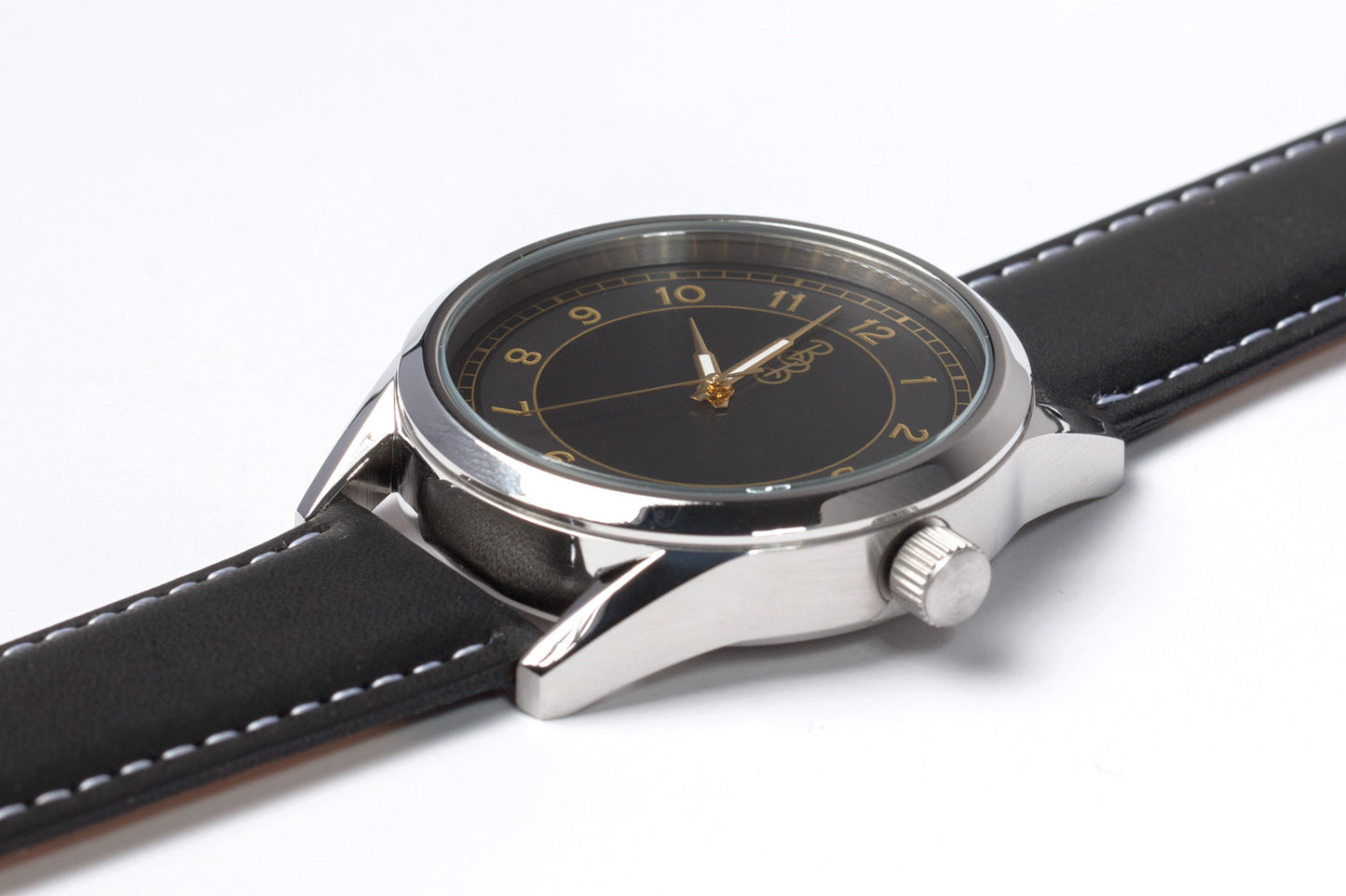 Black and Gold Classic Watch - The Dock Drop