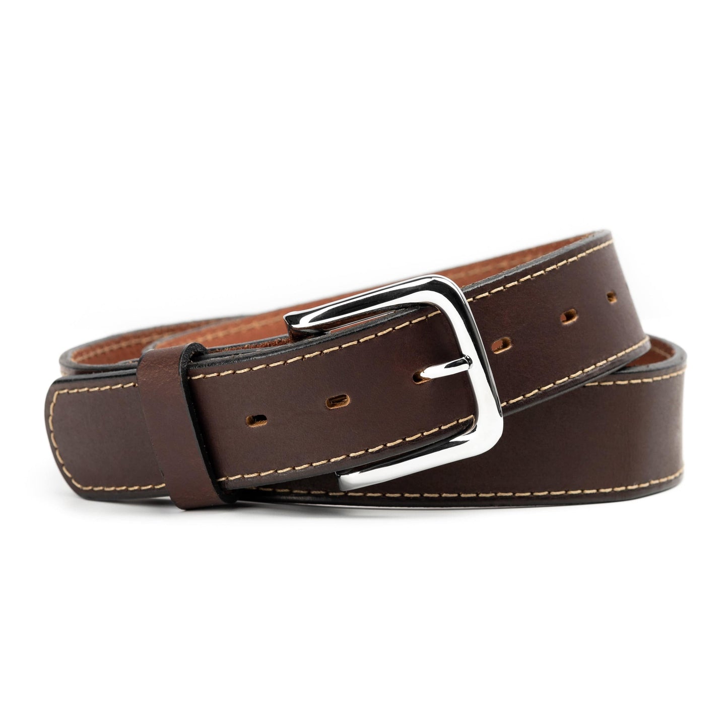 The Foreman Leather Belt - The Dock Drop