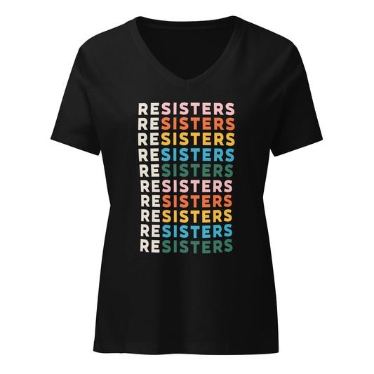 reSisters Women’s V-Neck T-Shirt - The Dock Drop