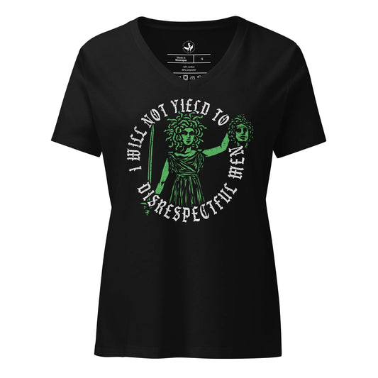 Will Not Yield V-Neck T-Shirt - The Dock Drop