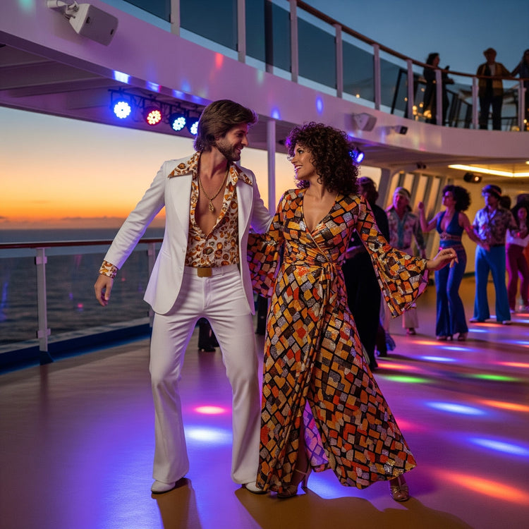 70's night theme costumes