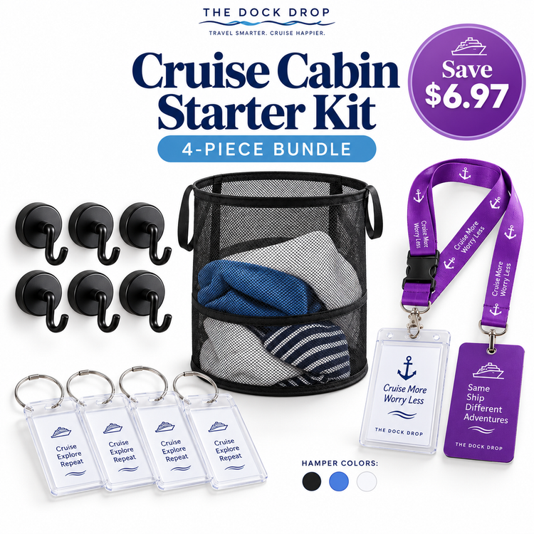 The Dock Drop Bundle & Save collection featuring the Cruise Cabin Starter Kit