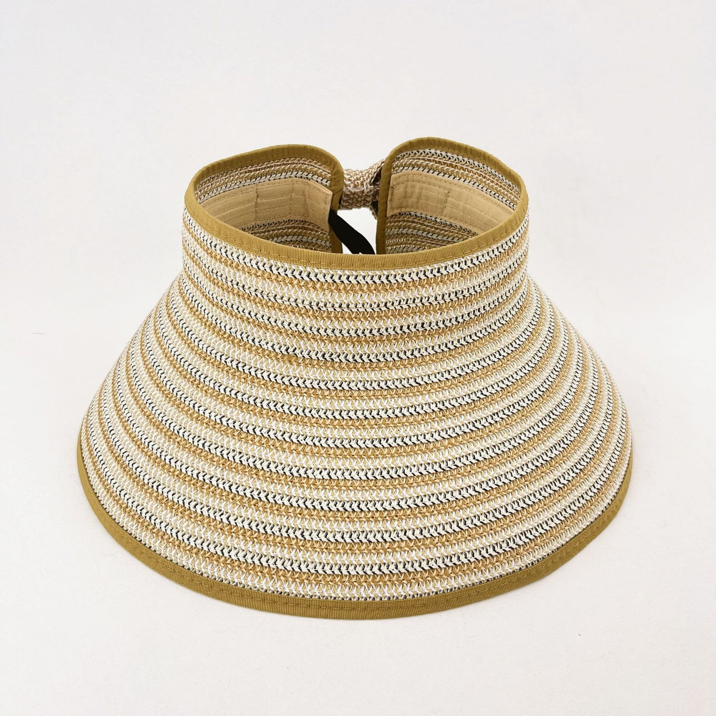 Portside Shade Roll-Up Sun Visor – Breathable, Packable Travel Hat - The Dock Drop