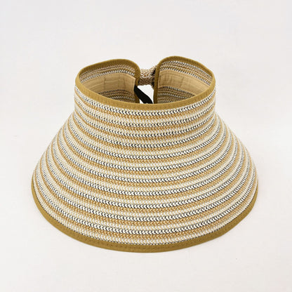 Portside Shade Roll-Up Sun Visor – Breathable, Packable Travel Hat - The Dock Drop