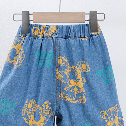 Little Captain’s Denim Set
