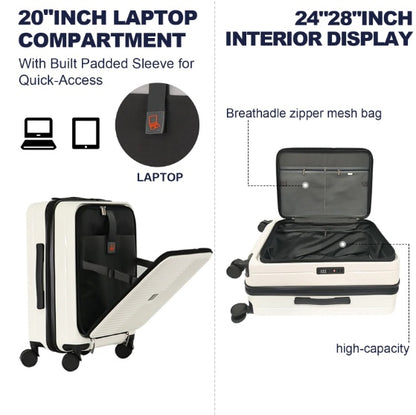Harbor Glide 4-Piece Luggage Set