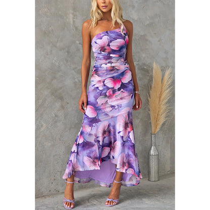 Island Aura™ One-Shoulder Maxi Dress