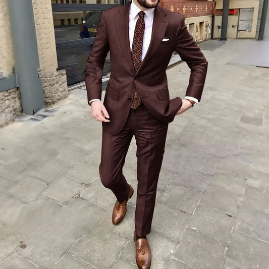 Executive Harbor Slim-Fit Suit Set