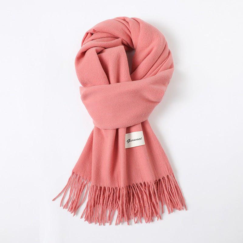 Soft Cashmere-Blend Scarf – Elegant Travel Essential - The Dock Drop