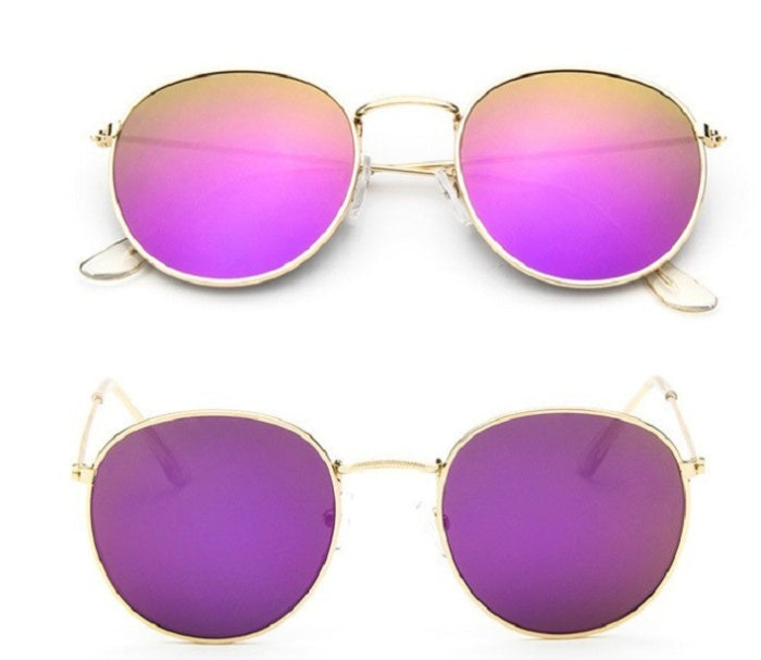 SunsetVista™ Oversized Mirrored Sunglasses – UV Protection, Bold Style - The Dock Drop
