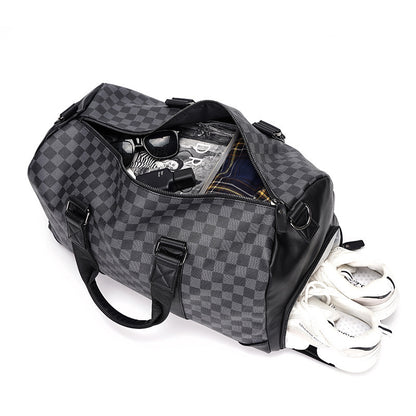 JetSet™ Men's Travel Duffel — Stylish Portable Overnight & Gym Bag