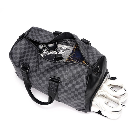 JetSet™ Men's Travel Duffel — Stylish Portable Overnight & Gym Bag