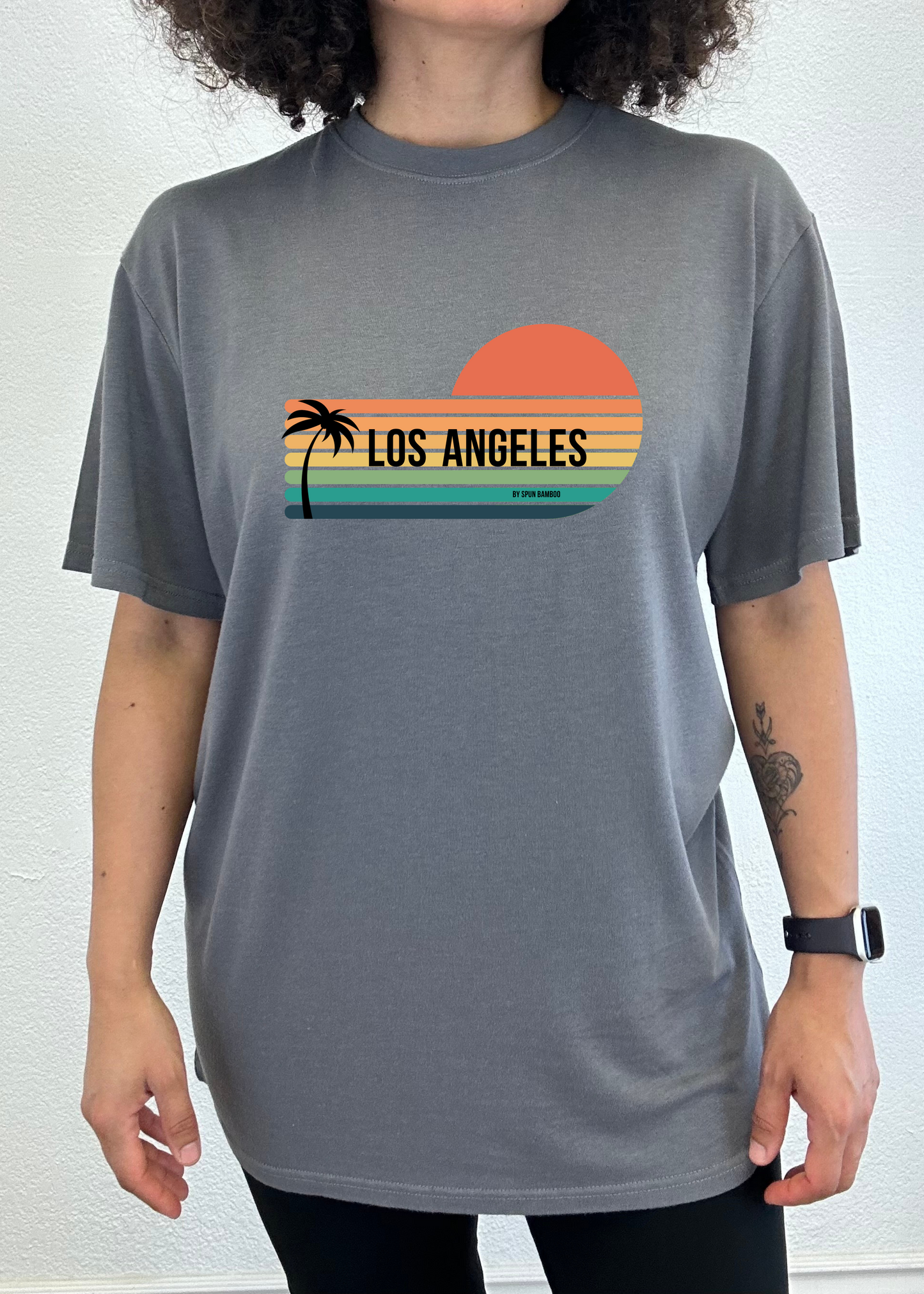 Los Angeles Spun Bamboo Unisex Bamboo Viscose T-Shirt