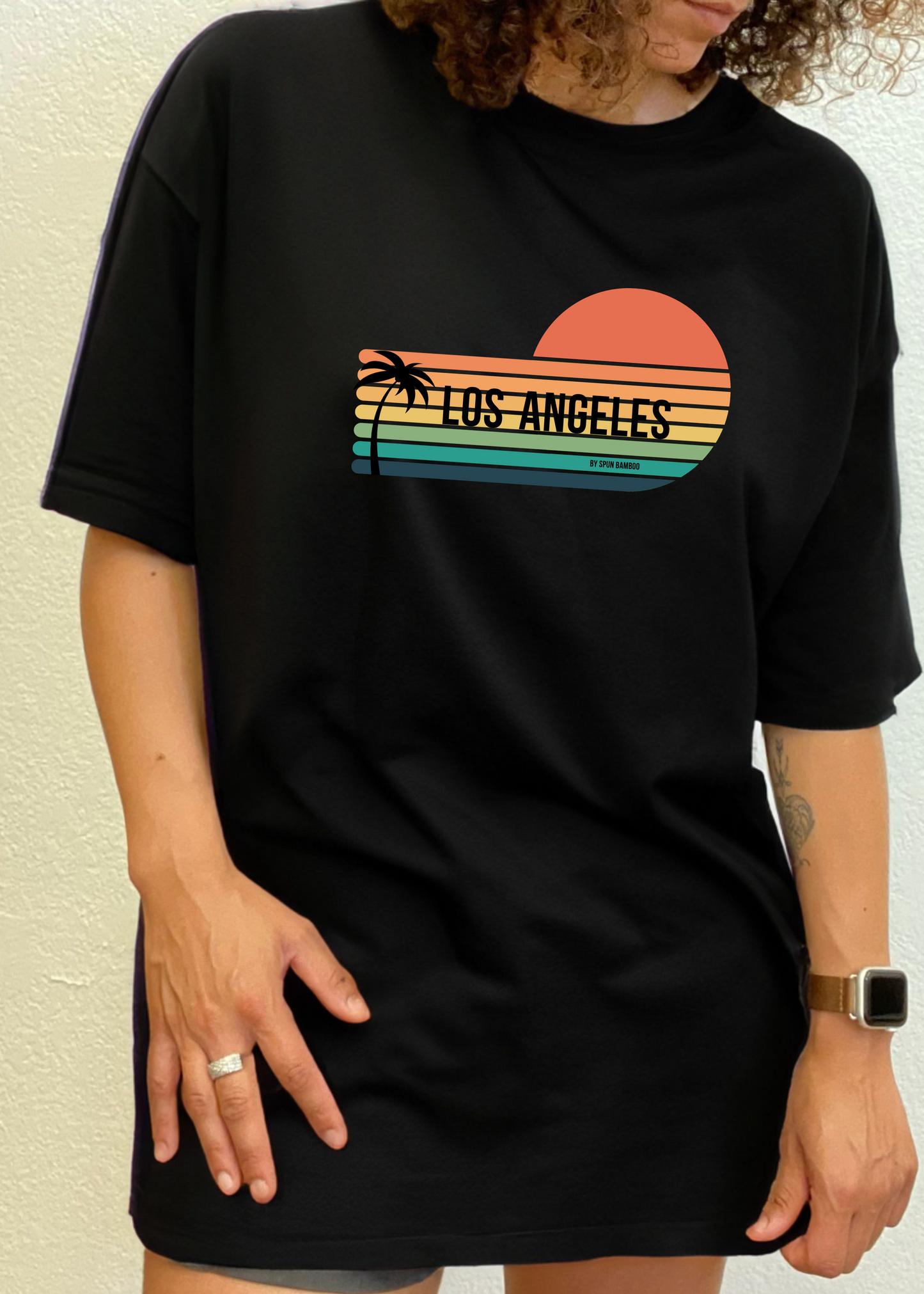 Los Angeles Spun Bamboo Unisex Bamboo Viscose T-Shirt