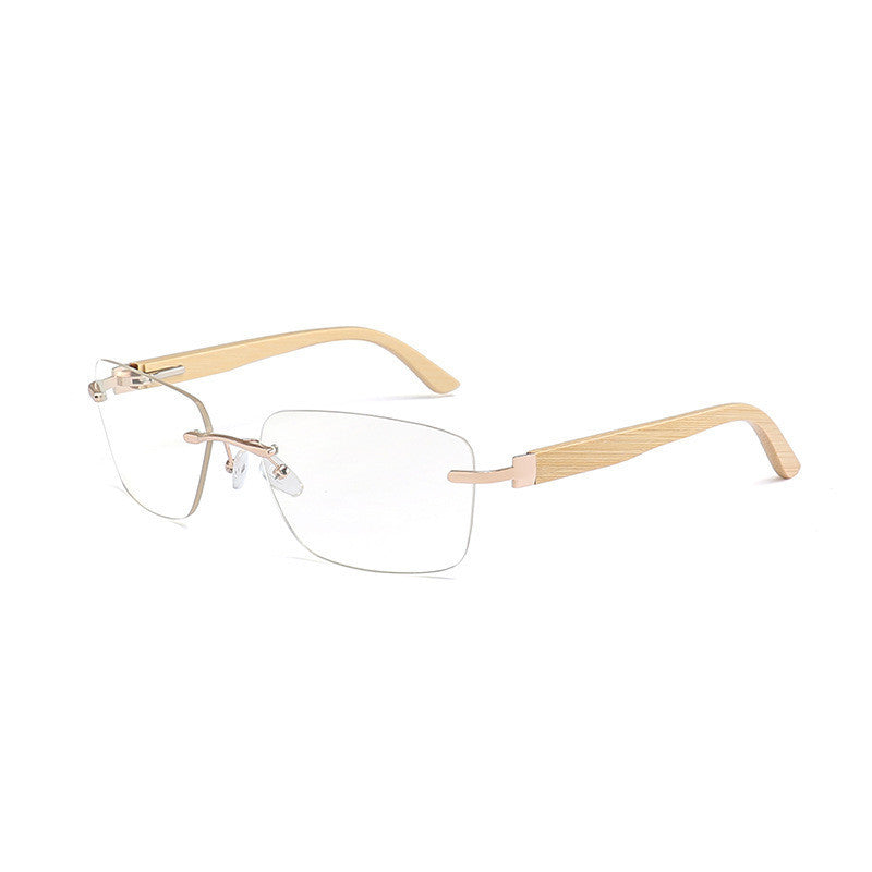 Frameless Square Sunglasses