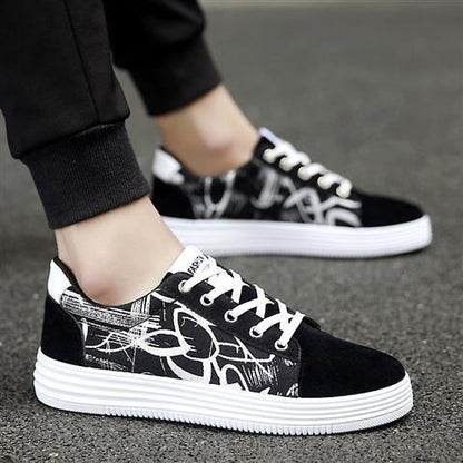 StreetWave™ Youth Canvas Sneakers – Breathable, Non-Slip Sole - The Dock Drop