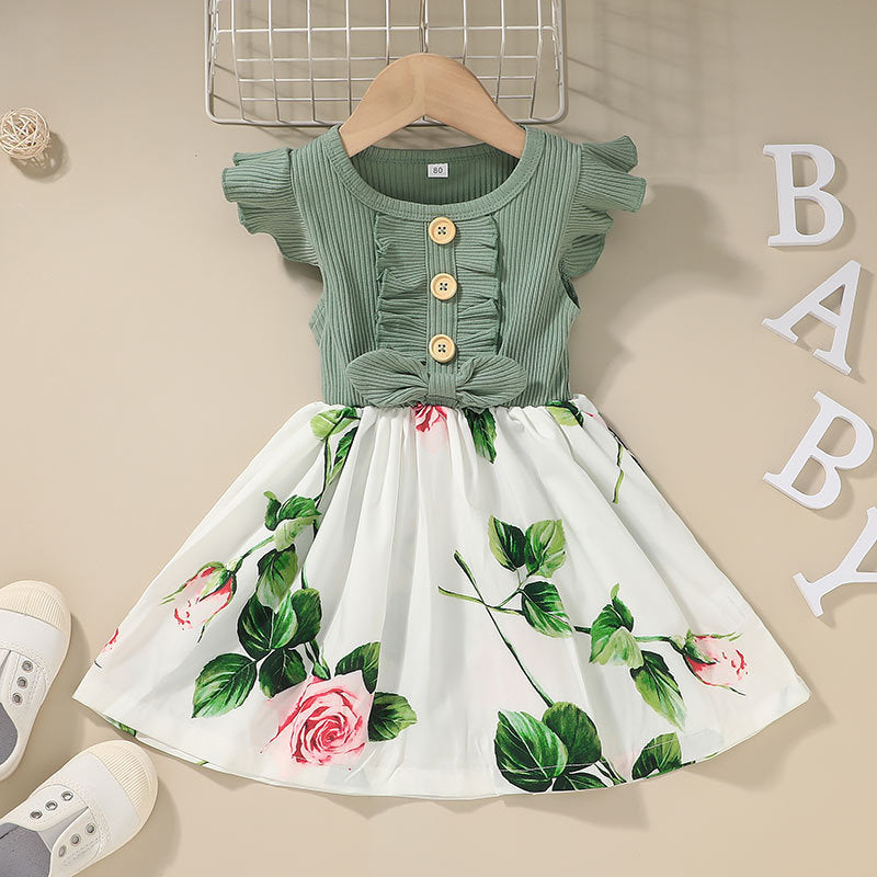 Dockside Duo-Tone Dress