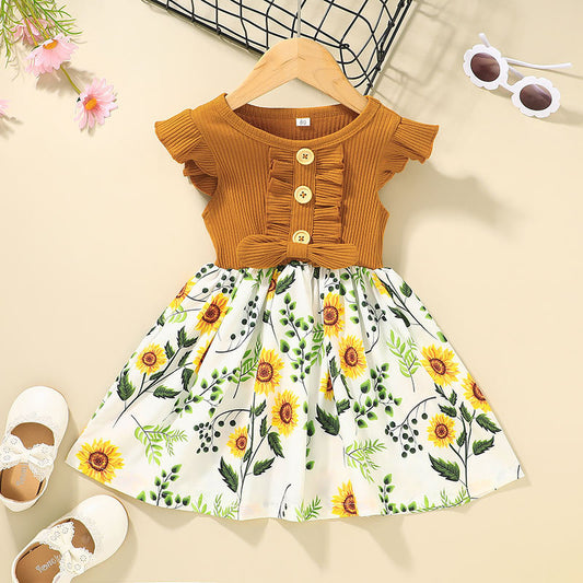 Dockside Duo-Tone Dress