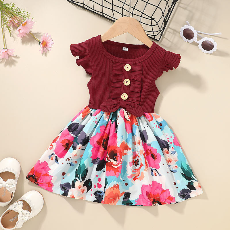 Dockside Duo-Tone Dress