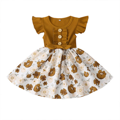 Dockside Duo-Tone Dress