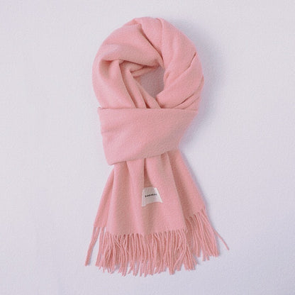 Soft Cashmere-Blend Scarf – Elegant Travel Essential - The Dock Drop