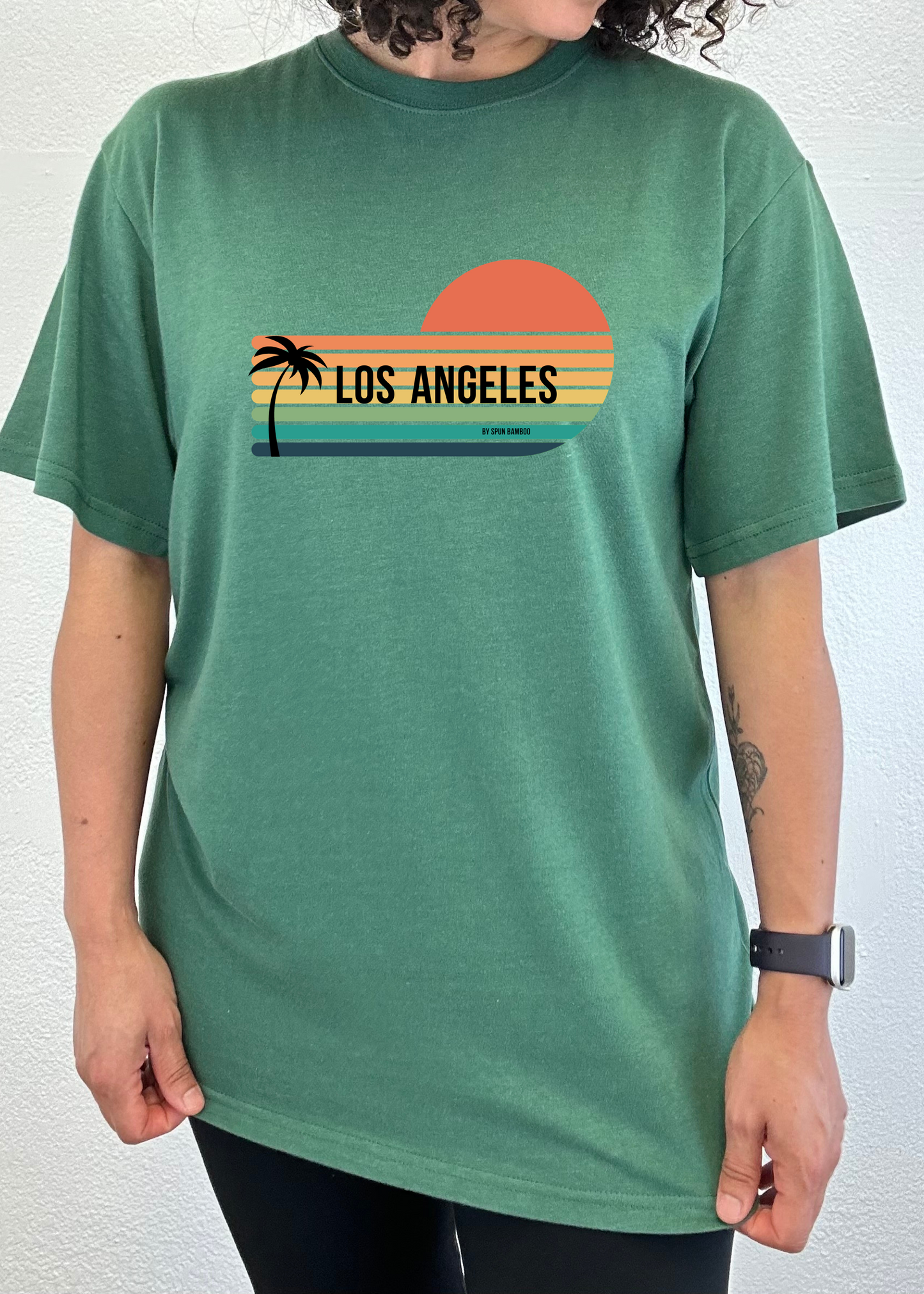 Los Angeles Spun Bamboo Unisex Bamboo Viscose T-Shirt