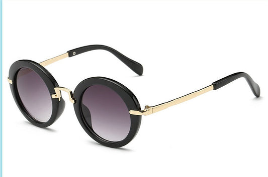 Kids’ Round Frame Sunglasses – UV Protection, Playful Style - The Dock Drop