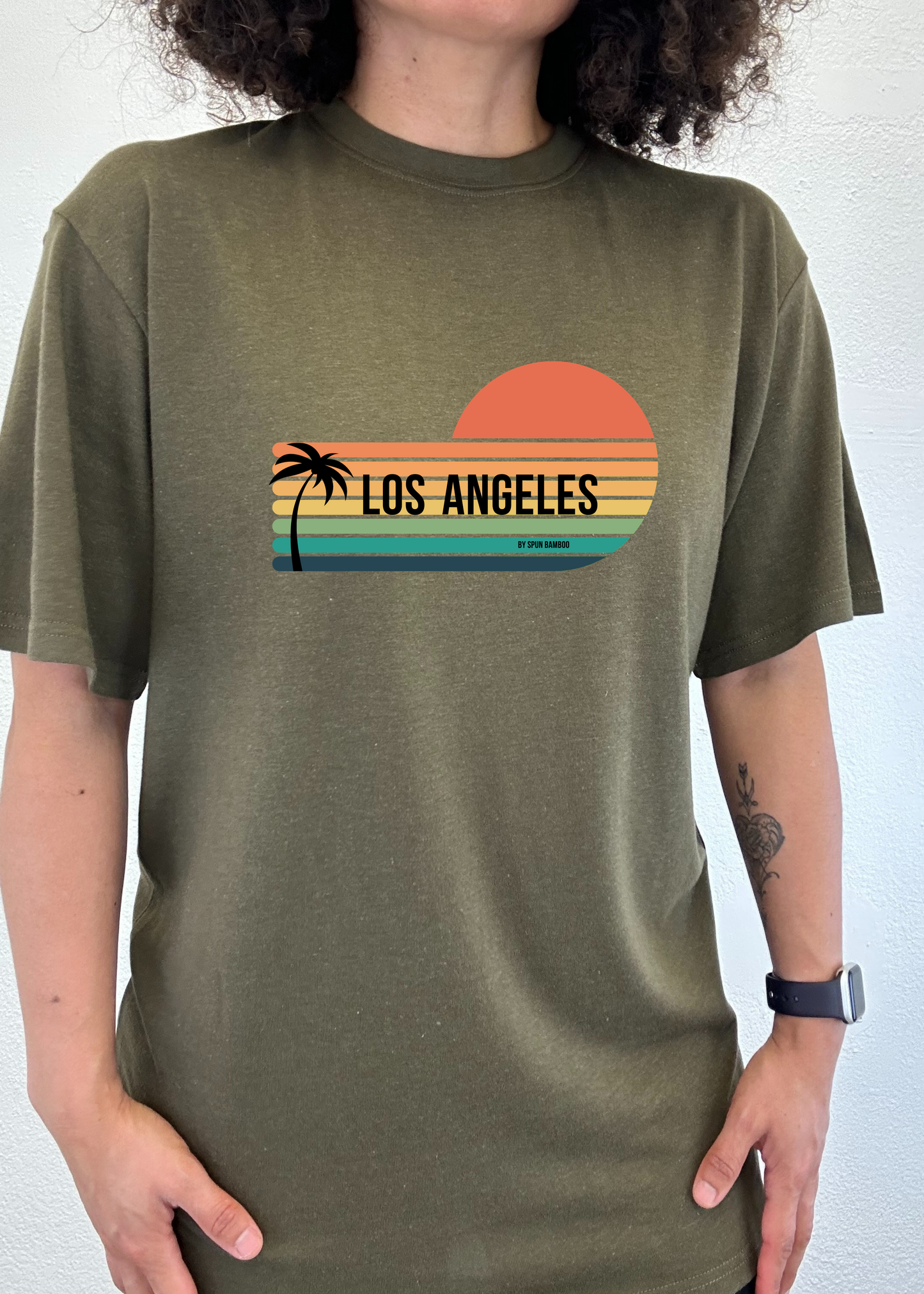 Los Angeles Spun Bamboo Unisex Bamboo Viscose T-Shirt
