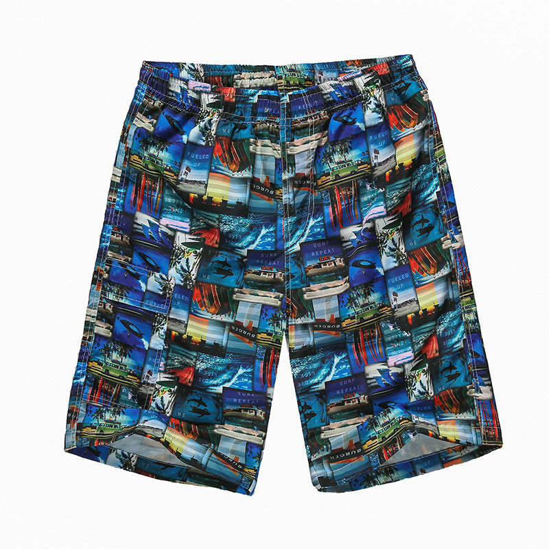 Teens Tropical Wave Hawaiian Button-Up – Resort Short Sleeve (S–4XL) - The Dock Drop