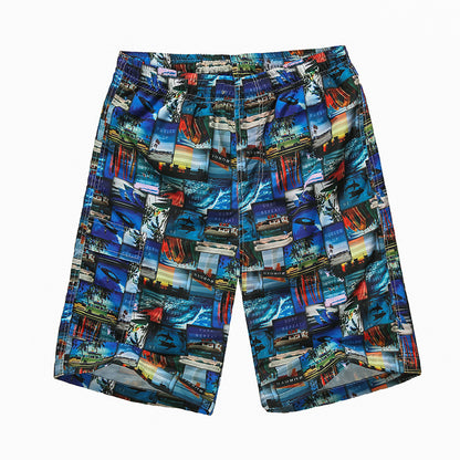 Teens Tropical Wave Hawaiian Button-Up – Resort Short Sleeve (S–4XL) - The Dock Drop