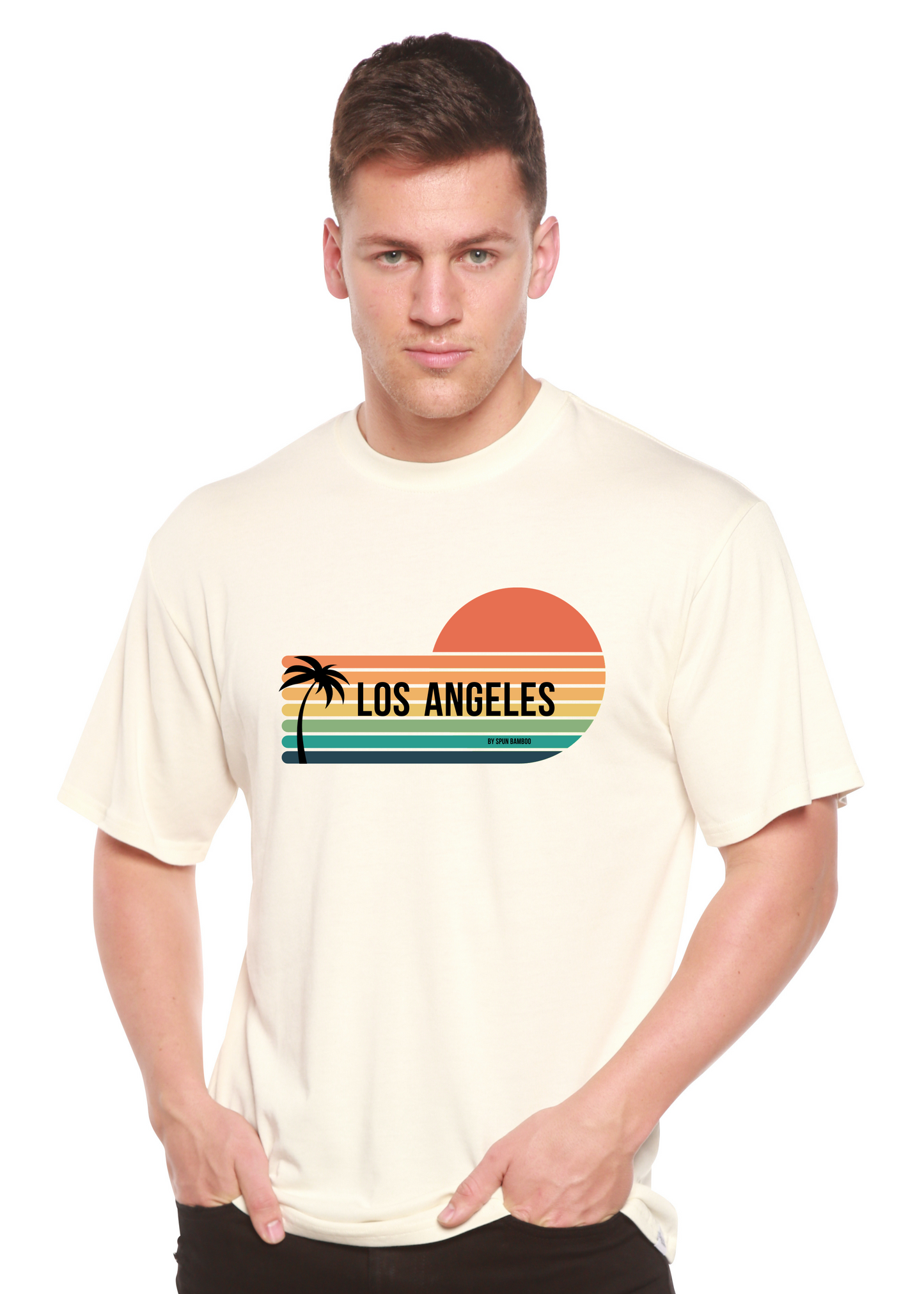 Los Angeles Spun Bamboo Unisex Bamboo Viscose T-Shirt