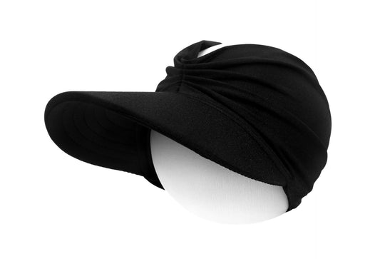 Kids’ Sun Visor Cap – Breathable, UPF-Style Coverage (Adjustable) - The Dock Drop