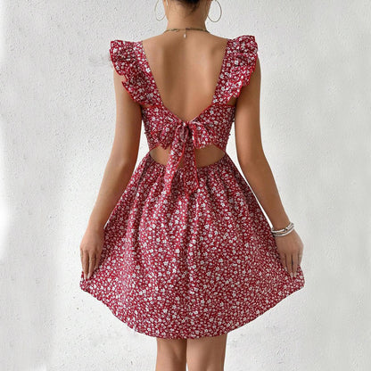 Harbor Breeze Ruffle Sundress - The Dock Drop