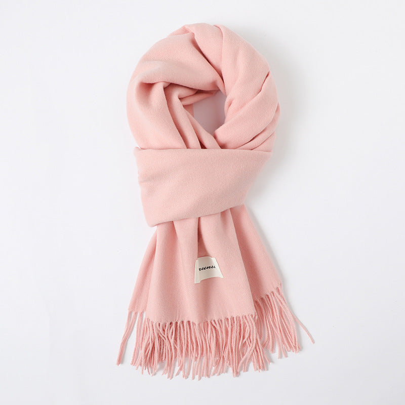 Soft Cashmere-Blend Scarf – Elegant Travel Essential - The Dock Drop