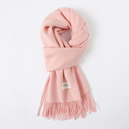 Soft Cashmere-Blend Scarf – Elegant Travel Essential - The Dock Drop